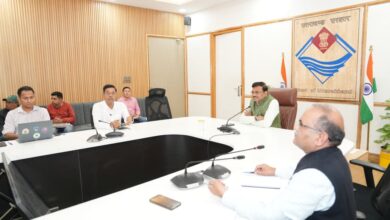 Photo of मुख्य सचिव आनन्द बर्द्धन की अध्यक्षता में बुधवार को सचिवालय में राज्य आपदा मोचन निधि एवं राज्य आपदा न्यूनीकरण निधि मद के अंतर्गत प्राप्त प्रस्तावों के अनुमोदन हेतु राज्य कार्यकारिणी समिति की बैठक आहूत हुई।