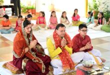 Photo of मुख्यमंत्री धामी ने रामनवमी के पावन अवसर पर मुख्यमंत्री आवास में किया कन्या पूजन !